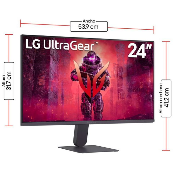 LG UltraGear 24G411A-B 23.8 pulg. Full HD IPS 144Hz Negro LG UltraGear 24G411A-B 23.8 pulg. Full HD IPS 144Hz Negro